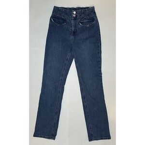 Maeve Anthropologie BOMBSHELL JEANS Women’s 26 Slim Straight High Rise Blue